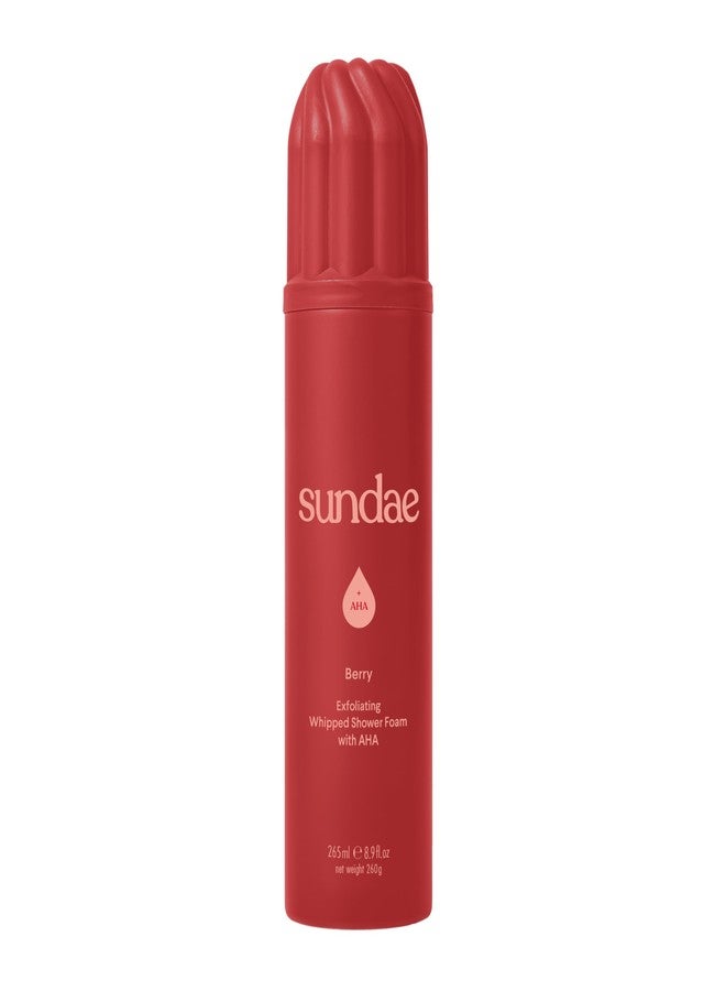 سنداي غسول الجسم الرغوي المقشر برائحة التوت من صنداي، 265 مل - Image 1